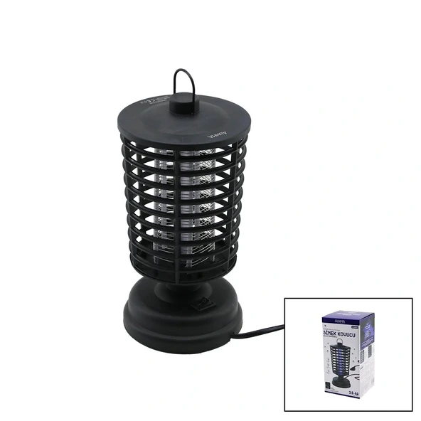 Auhma Mosquito Trap Aqm-02 Si̇nek Ciz Öldürücü Maki̇ne Fener Modeli̇ Masa Üstü - Aski Halkali 3.6-4W 12X21.5Cm (5047) ürün görseli 1