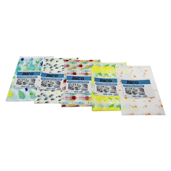 6 Pcs 30X45Cm Eva - Kaymaz Dolap Çekmece İçi̇ Raf Örtüsü (5047) ürün görseli 1