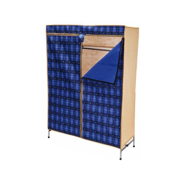Portati̇f Gardrop Metal İskelet - Bez Örtü 42X105Cm (5047) ürün görseli 1
