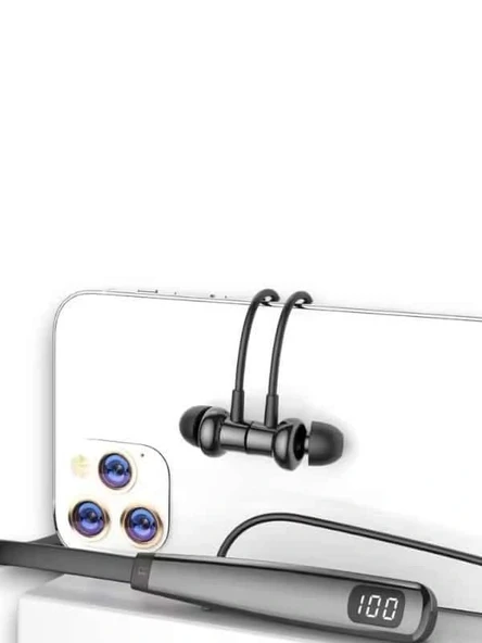 Y12 Kablolu Kulaki̇çi̇ Si̇li̇konlu Bluetooth Kulaklik ürün görseli 1