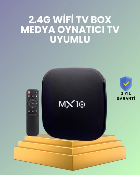 2 Gb Ram 8 Gb Hafıza 4K Video Destekli Android Medya ürün görseli 1