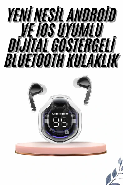 2025 Model Kablosuz Bluetooth Kulaklık Anc Enc Destekli Hi̇fi̇ Stereo ürün görseli 1