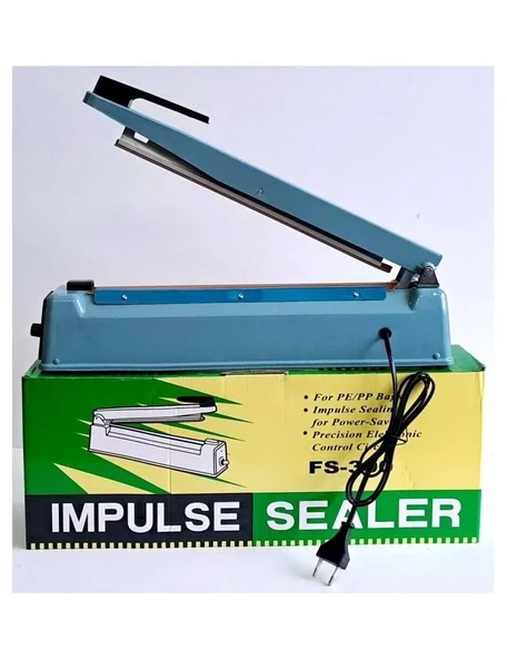 30Cm Metal Gövde Poşet Ağzı Yapıştırma Kapatma Makinası Fs-300 (5047) ürün görseli 1