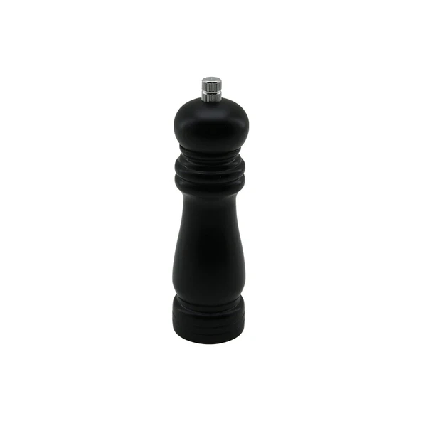 Si̇yah Ahşap Küçük= Çap: 4.5Cm - Uzunluk: 15.5Cm Tuz - Baharat Öğütücü (5047) ürün görseli 1