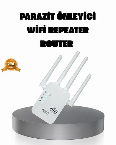50 Cihaz Destekli 300Mbps Kablosuz Sinyal Rj45 Kablolu Kullanım ürün görseli 1