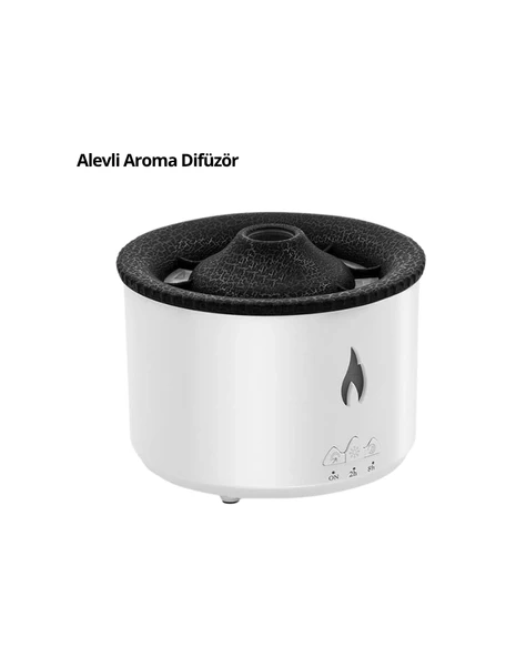 Alevli Aromaterapi Difüzörü ürün görseli 1