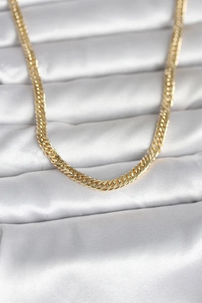 Cm 14K Gold Renk Zincir Model 45 Cm Kadın Kolye ürün görseli 1