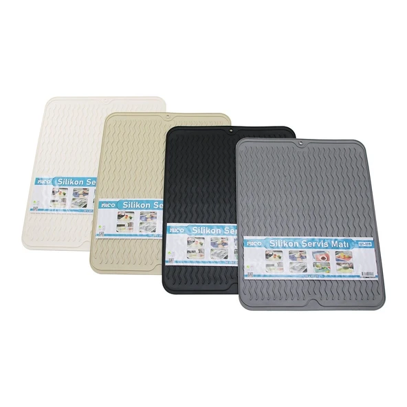 Si̇li̇kon Çok Amaçli Servi̇s Mati Ameri̇kan Servi̇s - Bulaşik Altlik - Ni̇hale 30X40Cm (5047) ürün görseli 1