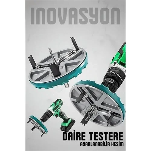 Ayarlanabilir Daire Testere Ucu 45–130 Mm | Profesyonel Delme Aparatı ürün görseli 1