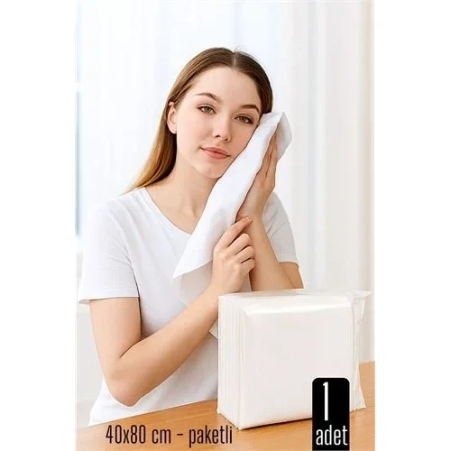 Tek Kullanımlık Havlu - Kuru Havlu - Paketli Çok Amaçlı 40X80 Cm 1 Adet 718430 ürün görseli 1