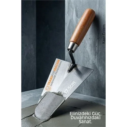 Çelik Sıvacı Malası 17.5 Cm - Dayanıklı Ergonomik Saplı Mala ürün görseli 1