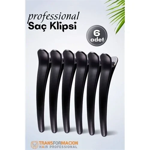 Kuaför Saç Klipsi - Profesyonel Toka 6 Lı Set ürün görseli 1