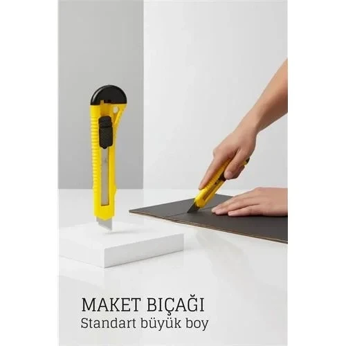 Ergonomik Maket Bıçağı - Büyük Boy Maket Bıçağı 722407 ürün görseli 1