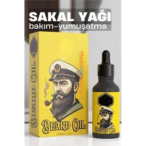Sakal Bakım Yağı - Nemlendirici Sakal Yağı Sakal Yumuşatıcı 50 Ml ürün görseli 1
