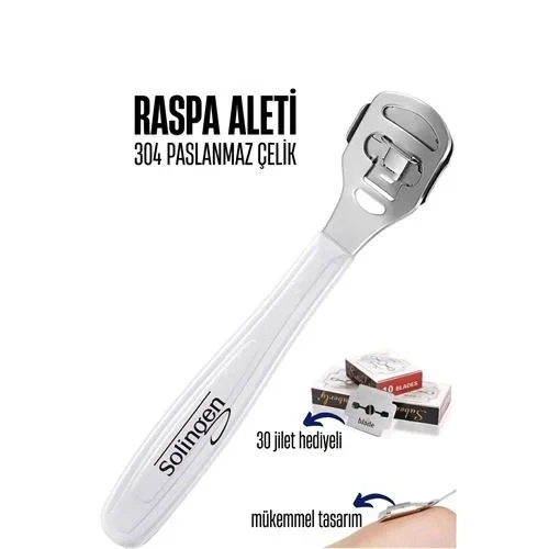 Raspa Aleti 30 Jilet Yedekli Solingen Profesyonel 718813 ürün görseli 1