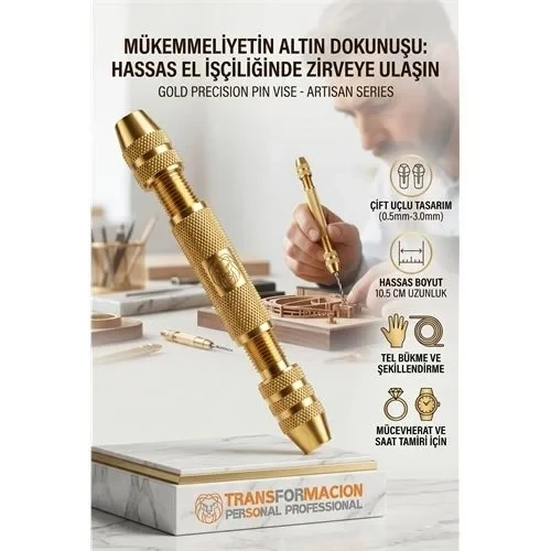 Çift Uçlu Mini El Matkabı - Hassas El Matkabı Takı Yapım Seti 723230 ürün görseli 1