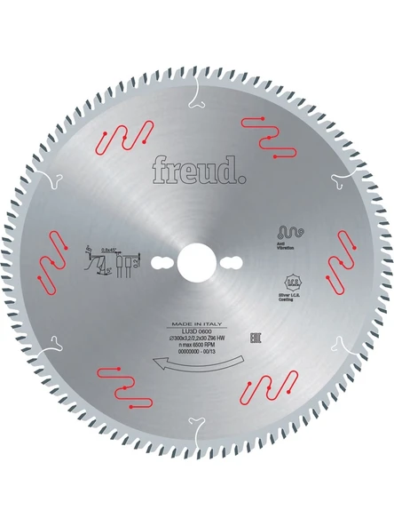 Freud LG3D0600 300x3,2x2,2x30 mm 96 Diş Suntalam MDF Kesim Daire Testere Bıçağı ürün görseli 1