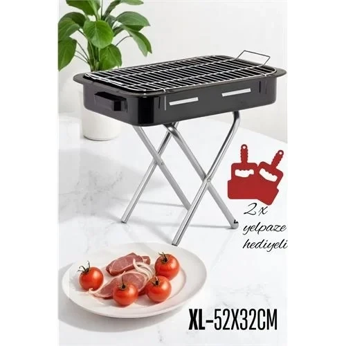 Xl Emaye Mangal Katlanır Ayaklı 52 X 32 Cm No:2 720535 ürün görseli 1