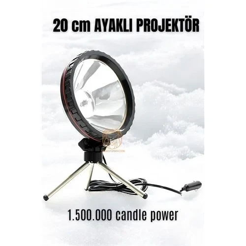 3 Ayaklı El Projektörü 360 Derece Avcı Projektörü Tekne Projektör 426427 ürün görseli 1