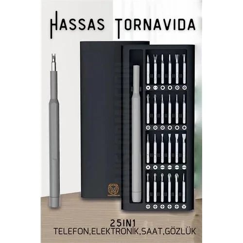 Manyetik Hassas Tornavida Seti Saat Elektronik Telefon Tamir Tornavidası 721248 ürün görseli 1