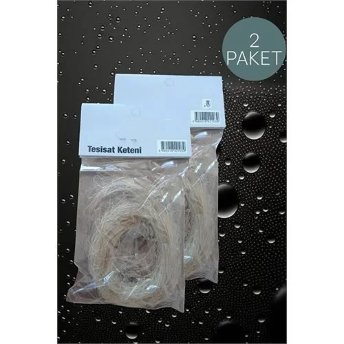 Tesisat Keteni Musluk Su Doğalgaz 2 Paket ürün görseli 1