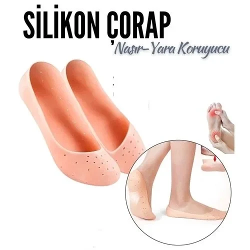 Nasır Yara Koruyucu Silikon Koruyucu Çorap 715574 ürün görseli 1