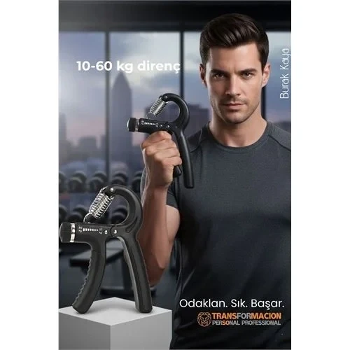 Progrip Ayarlanabilir Profesyonel El Yayı 10-60 Kg | Paslanmaz Çelik Bilek ürün görseli 1