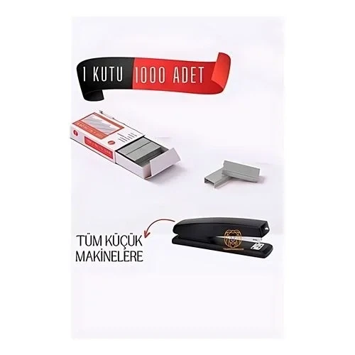 1 Kutu 1000 Adet Küçük Zımba Teli 715685 ürün görseli 1