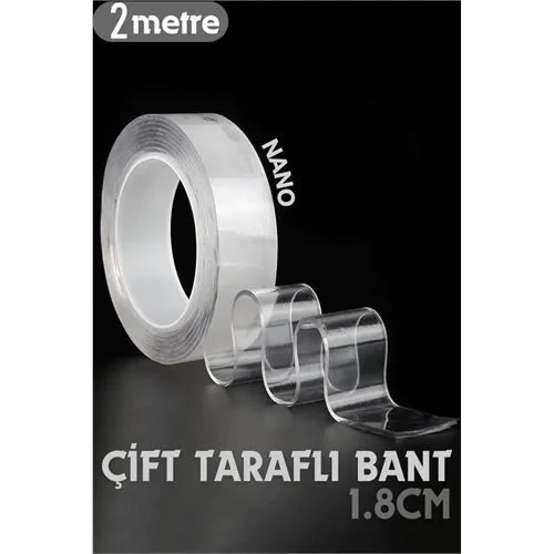 2 Metre Çift Taraflı Yapıştırıcı Bant Çivisiz Montaj 715471 ürün görseli 1