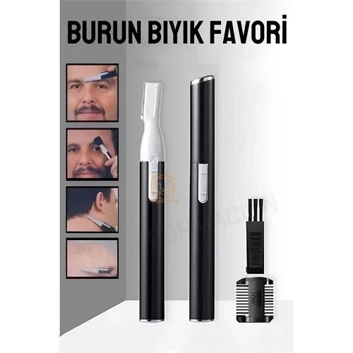 Erkek Bıyık Favori Düzeltici Kulak Kaş Burun Kıl Alıcı 717395 ürün görseli 1