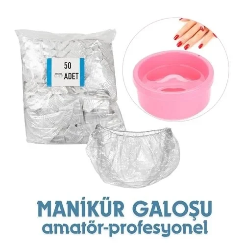 Manikür Galoşu 50 Li Paket 720514 ürün görseli 1