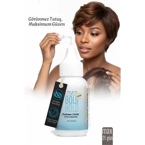 Protez Saç Yapıştırıcı - Peruk Keratin Kaynak Saç İçin Görünmez Uzun Süreli Yapıştırıcı Bold Hold 722311 ürün görseli 1