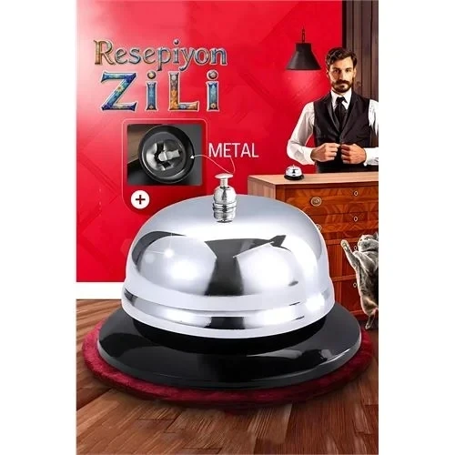 Resepsiyon Zili - Resepsiyon Restoran İçin Zil - Resepsiyon Çağrı Zili 721816 ürün görseli 1