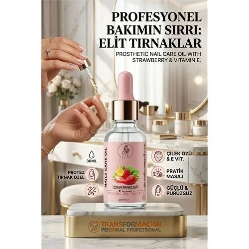 Tırnak Bakım Yağı Çilekli E Vitamini 30Ml 723072 ürün görseli 1