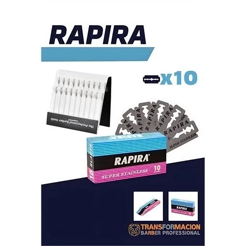 Rapira Platinum 10 Adet Tıraş Jileti Kantaşı Seti 715919 ürün görseli 1
