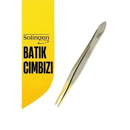 İnce Uçlu Batık Cımbızı - Şık Hassas Kaş Şekillendirme Solingen Professional ürün görseli 1