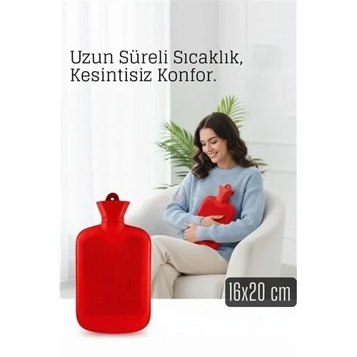 Kauçuk Sıcak Su Torbası –16X20 Cm Termofor | Termal Torba 722334 ürün görseli 1