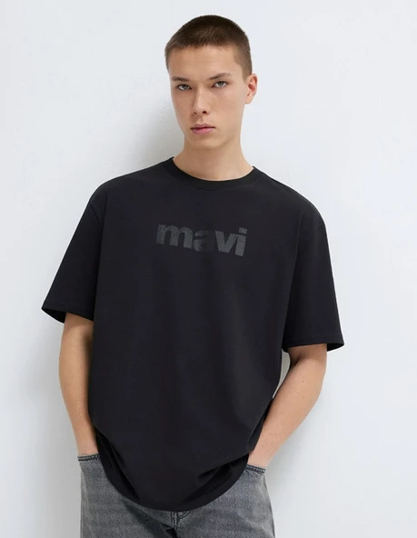 Mavi M0611807 Mavi Baskılı T-Shirt Erkek Tişort ürün görseli 1