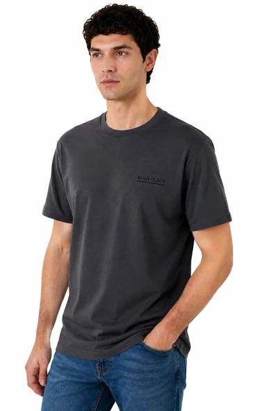 Mavi M0613533 Mavi Black Baskılı T-Shirt Erkek Tişort ürün görseli 1