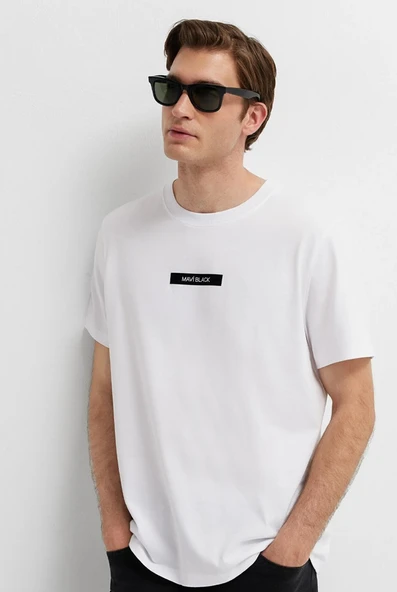 Mavi M0613528 Mavi Black Baskılı T-Shirt Erkek Tişort ürün görseli 1