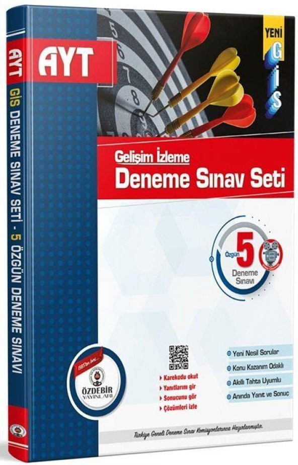 AYT Gelişim İzleme 5 li Deneme Sınav Seti Özdebir Yayınları ürün görseli 1