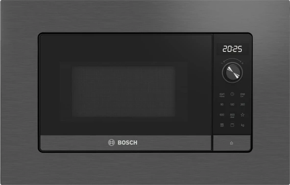 Bosch BEL623MD3 20 lt Siyah Inox Ankastre Mikrodalga Fırın ürün görseli 1