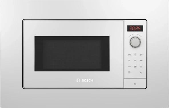 Bosch BFL623MW3 20 lt Beyaz Ankastre Mikrodalga Fırın ürün görseli 1
