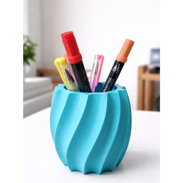 Modern Çok Amaçlı Kalemlik Organizer Kap – Minimal Dekoratif & Masaüstü Düzenleyici ürün görseli 1