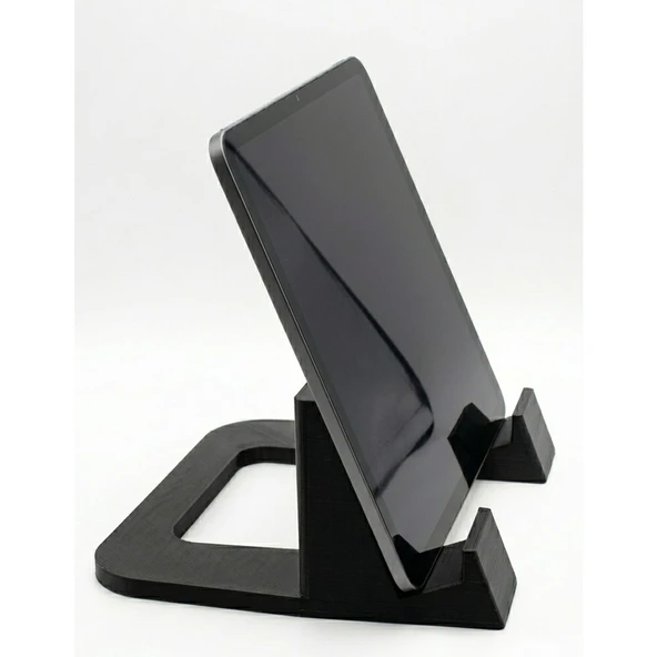 Tablet Standı Sabit | Telefon & Tablet Tutucu | Masaüstü Ergonomik Stand ürün görseli 1