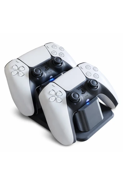 PS5 DualSense Çiftli Kol Standı – PlayStation 5 Controller Organizer & Stand ürün görseli 1