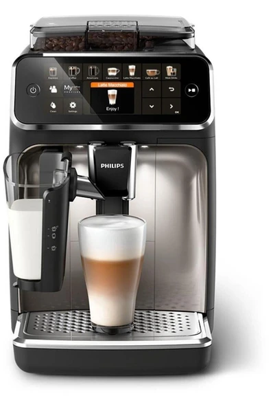 Philips 5400 Serisi LatteGo EP5447/90 Tam Otomatik Espresso Makinesi (Sıfır - Açık Kutu) ürün görseli 1