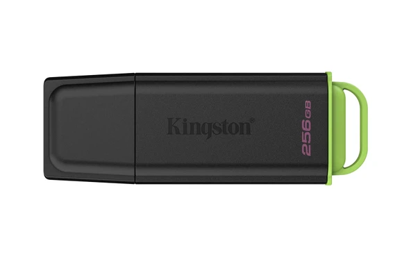 Kingston DTXG2-256GB 256GB Portable USB 3.2 Gen 1 DataTraveler Exodia Black-Green Flash Bellek ürün görseli 1