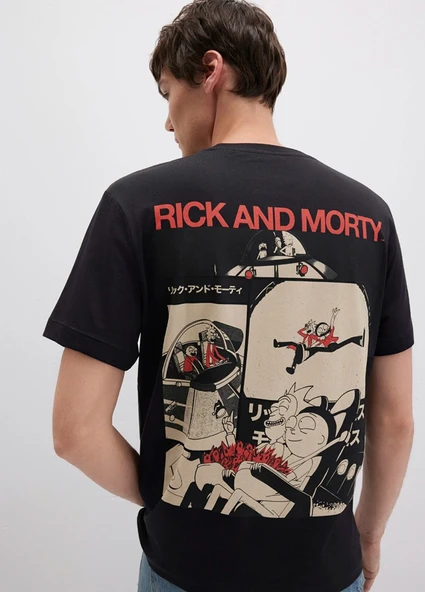 Mavi M0612922 Mavi Rick And Morty Baskılı T-Shirt Erkek Tişort ürün görseli 1