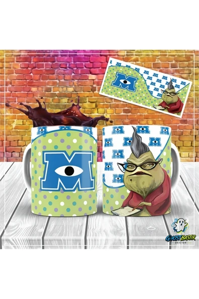Monsters Kupa Bardak | Tek Adet K0331 ürün görseli 1